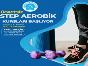 Step-Aerobik ve plates kursları açılıyor