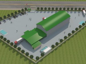 Yeni mezbahane temel atma törenine davet