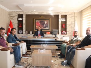 Gazetecilerden Başsavcı Ünlüsoy’a ziyaret!