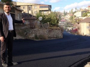 40 yıllık yol asfaltlama sıkıntısı giderildi