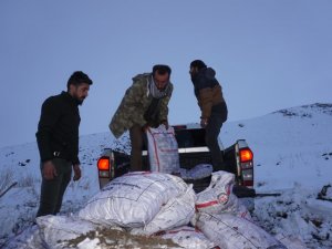 Faraşin Yaylası'ndaki ailelere yardım eli