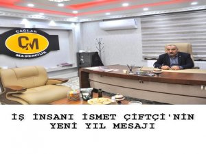 İş insanı Çiftçi 'den yeni yıl mesajı