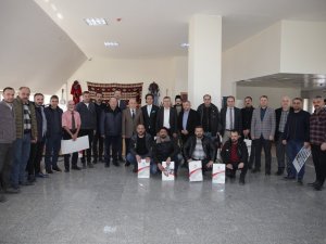 Rektör Pakiş, gazetecilerle bir araya geldi