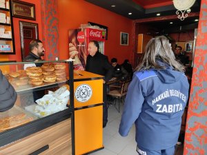 Hakkari'de zabıta denetimleri sıkılaştı
