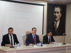 Hakkari'de deprem gündem toplantısı yapıldı