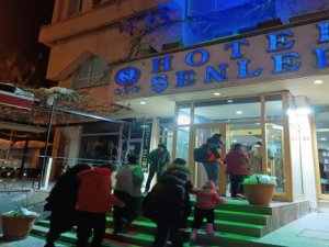 Şenler Oteli kapılarını depremzedelere açtı