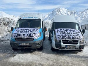 Sanayi sitesi esnaflarından örnek davranış