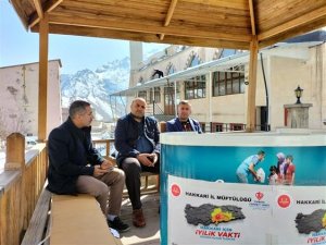 Hakkari müftülüğü kampanya başlattı