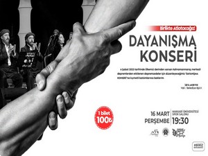 Hakkari'de dayanışma konserine davet