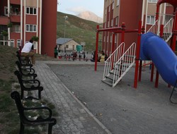 Toki konutlarında ilginç park