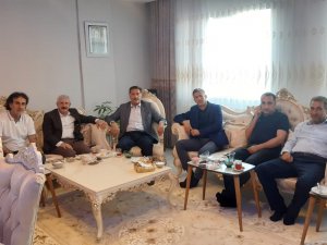 Başkan Taş'a ziyaretçi akını