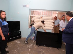 Başkan Yrd. Tunç’tan Tan ailesine geçmiş olsun ziyareti