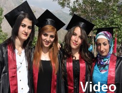 Hakkari Üniversitesi Mezuniyet töreni
