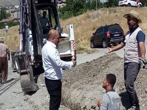 Hakkari'de doğalgaz çalışmaları sürüyor