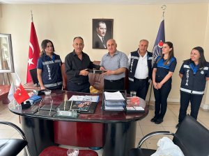 Akın’dan Zabıta Müdürlüğüne ziyaret