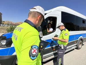 Toplu taşıma araçları denetlendi