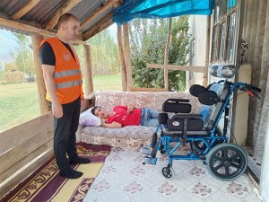 Başkan Aydoğdu 2 engelliyi daha sevindirdi