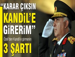 Karar çıksın kandile girerim?