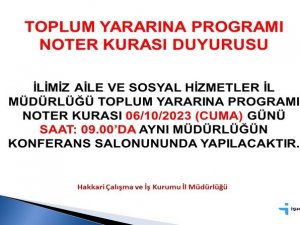 TYP Aile Sosyal Hizmetler kurası Cuma günü yapılacak