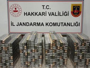 Hakkari'de çok sayıda kaçak malzeme ele geçirildi