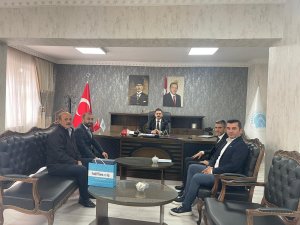 Hizmet-İş'ten Vali Yardımcısı Mahmutoğlu'na ziyaret