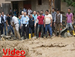 Hakkari'deki sel kameralara böyle yansıdı