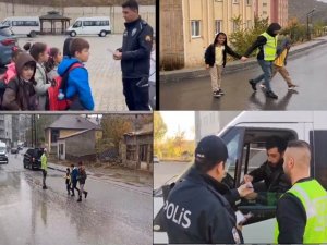 Hakkari polisi 97 okul çevresinde uygulama yaptı