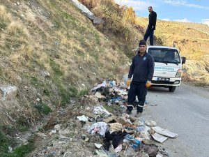 Belediye personelinden örnek davranış