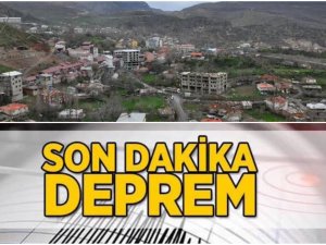 Çukurca'da 3,4 büyüklüğünde deprem