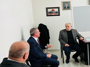 Başkan Kaya'dan Aşiret Lideri Keskin'e ziyaret!