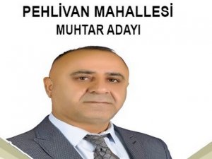Pehlivan Mahallesi Muhtar adayı İsmet Şimşek