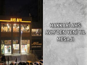 AHS AVM'den yeni yıl mesajı