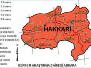 Hakkari'de yine deprem oldu