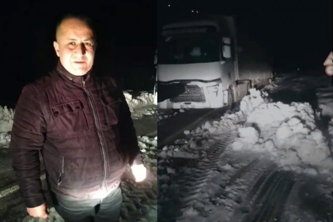 Şırnak-Hakkari yolu çığı riski nedeniyle  iki gündür kapalı