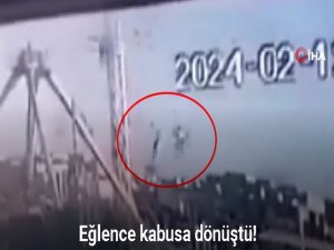 Lunaparkta salıncak yere çakıldı: 16 yaralı