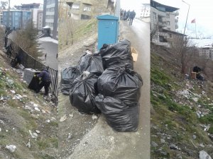 Hakkari’de mıntıka temizliği seferberliği