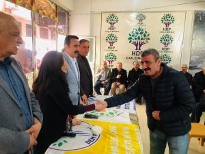 Dem Parti'de bayramlaşma
