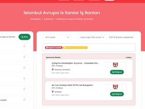 İstanbul Avrupa İş İlanları