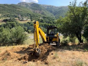 Şemdinli fay zonunda kazı çalışmaları başladı