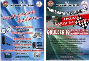 HAKKARİ/DE 2 YENİ EĞİTİM PROJESİ