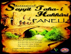 Seyyit Taha-i Hakkari Paneli