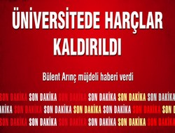 Üniversitelilere Müjde