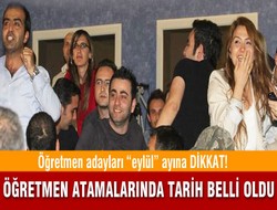 Öğretmen Atamalarında Tarih Belli Oldu!