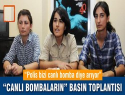 'Canlı Bombaların' Basın Toplantısı