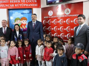 Şehit Bebek ve Çocuk Oyuncak Kütüphanesi açıldı