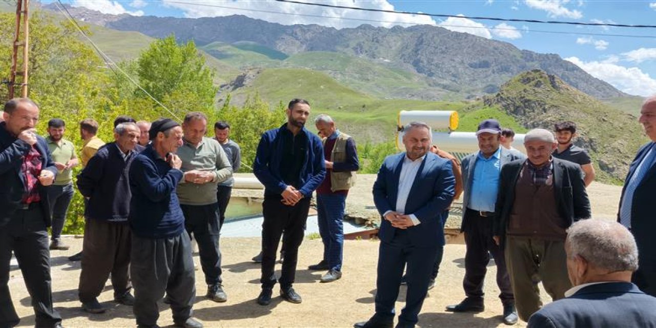 Müftü Okuş, Durankaya'da halkla buluştu