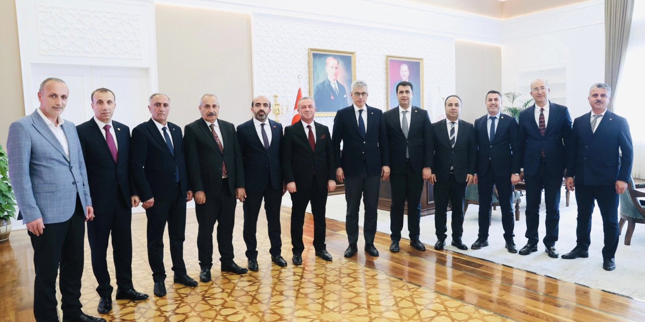 Başkan Kaya’dan Ankara’da eğitim ve sağlık temasları