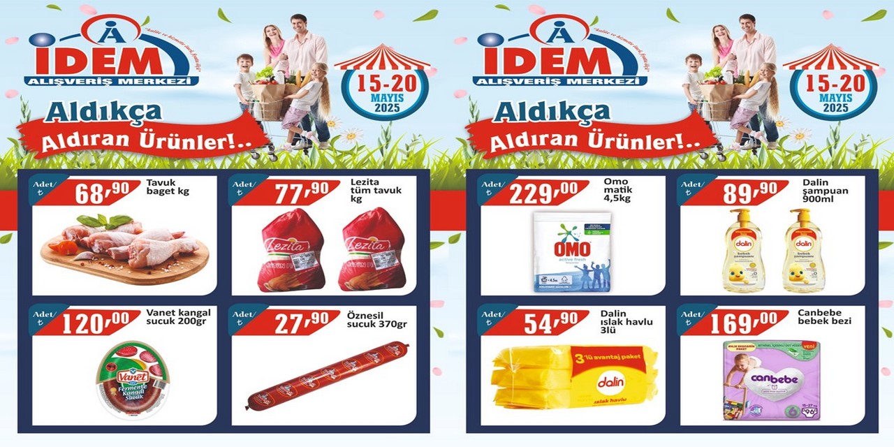 İDEM AVM'den Mayıs Ayı İndirimi