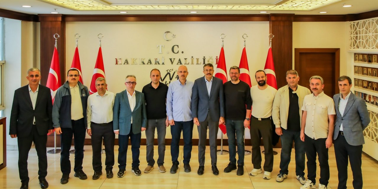 Hukukçular Hakkari'de ağırlandı