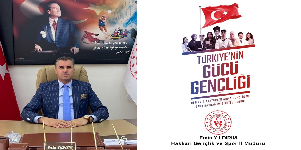 Müdür Yıldırım'dan 19 Mayıs mesajı